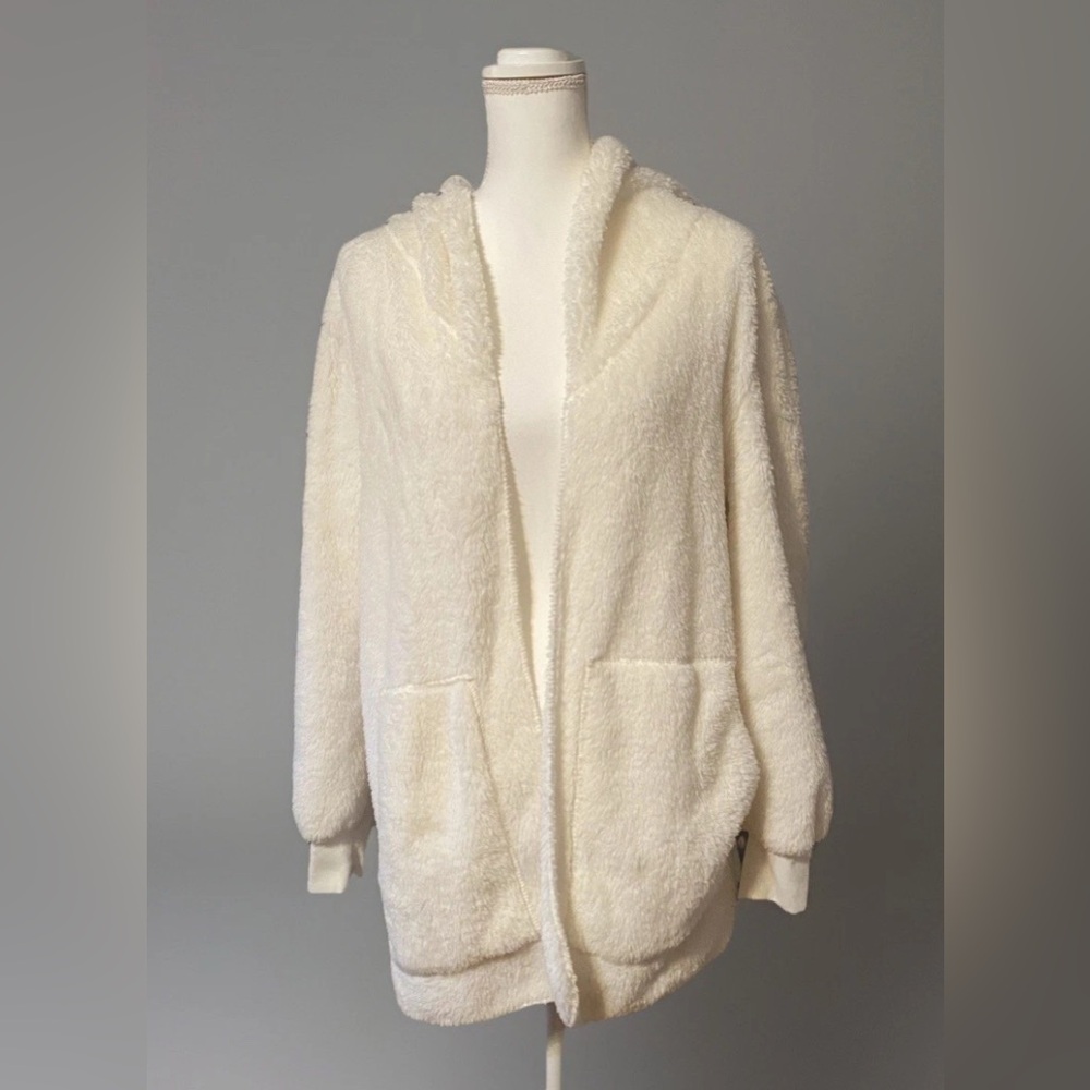 Cozy Cream Hooded Sweatshirt